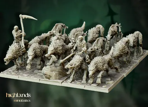 Highlands Miniatures - Loups-garous squelettes