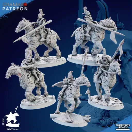 Ghamak - Iron Korps - Blitz Cavalry (X5)