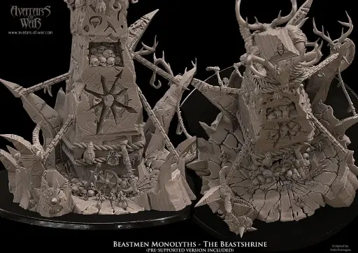 Avatars of War - Monolithe des hommes-bêtes - Beastshrine