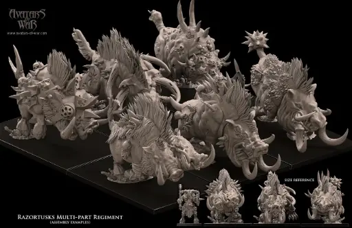 Avatars of War - Sangliers de combats (X6) (multi-part)