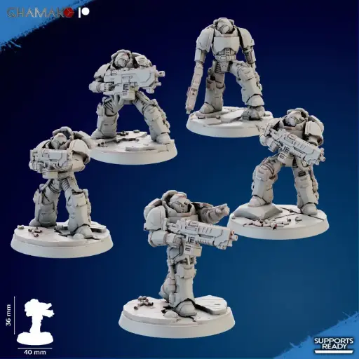Ghamak - Imperator's Heavy Militum squads (x5)