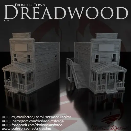 Dark realms - Frontier Town - Dreadwood Bank 