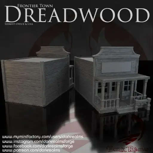 Dark realms - Frontier Town - Dreadwood Sheriff's Office