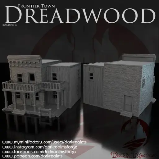 Dark realms - Frontier Town - Dreadwood Building 6 