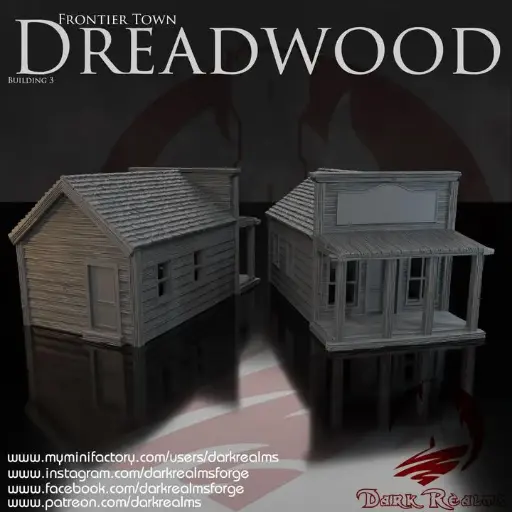 Dark realms - Frontier Town - Dreadwood Building 3