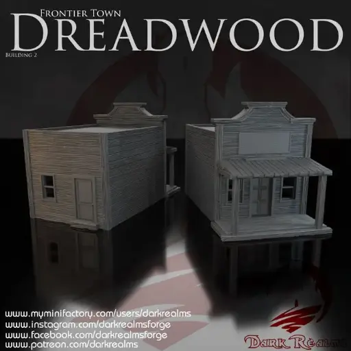 Dark realms - Frontier Town - Dreadwood Building 2