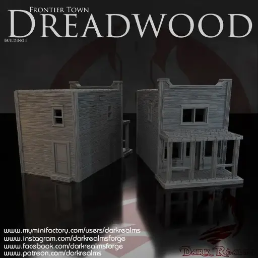 Dark realms - Frontier Town - Dreadwood Building 1