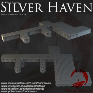 Dark Realms - Silver Haven - Docks haut elfe